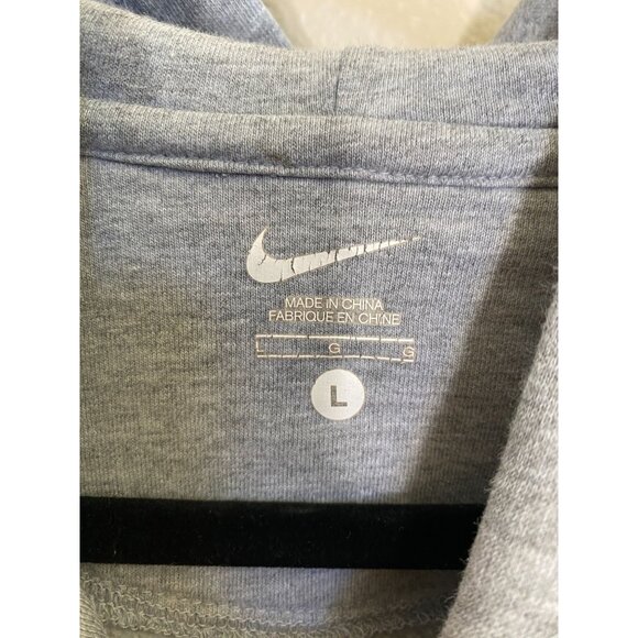 Nike University Of Dubuque Spartans Gray Pullover Hoodie Large Sweatshirt - Picture 3 of 7